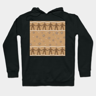 Ginger bread pattern Hoodie